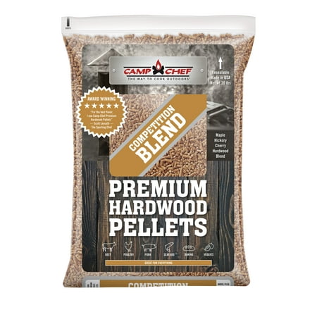 Camp Chef Competition Blend Smoke Pro Premium Hardwood (Best Pellets For Stove)