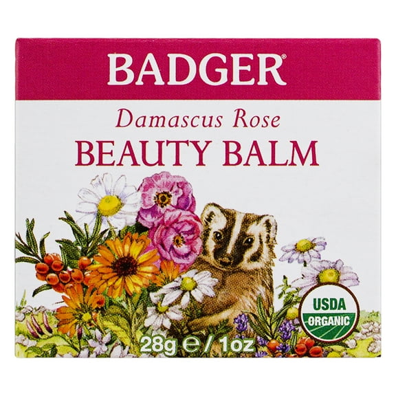 Badger Beauty Balm, Damascus Rose, 1 oz
