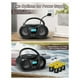 thumbnail image 2 of Reproductor de CD Portátil con Bluetooth , Reproductor de CD, Radio AM/FM, Reproductor Estéreo, Compatible con Radio CD/CD-R/RW para el Hogar (UE), 2 of 5