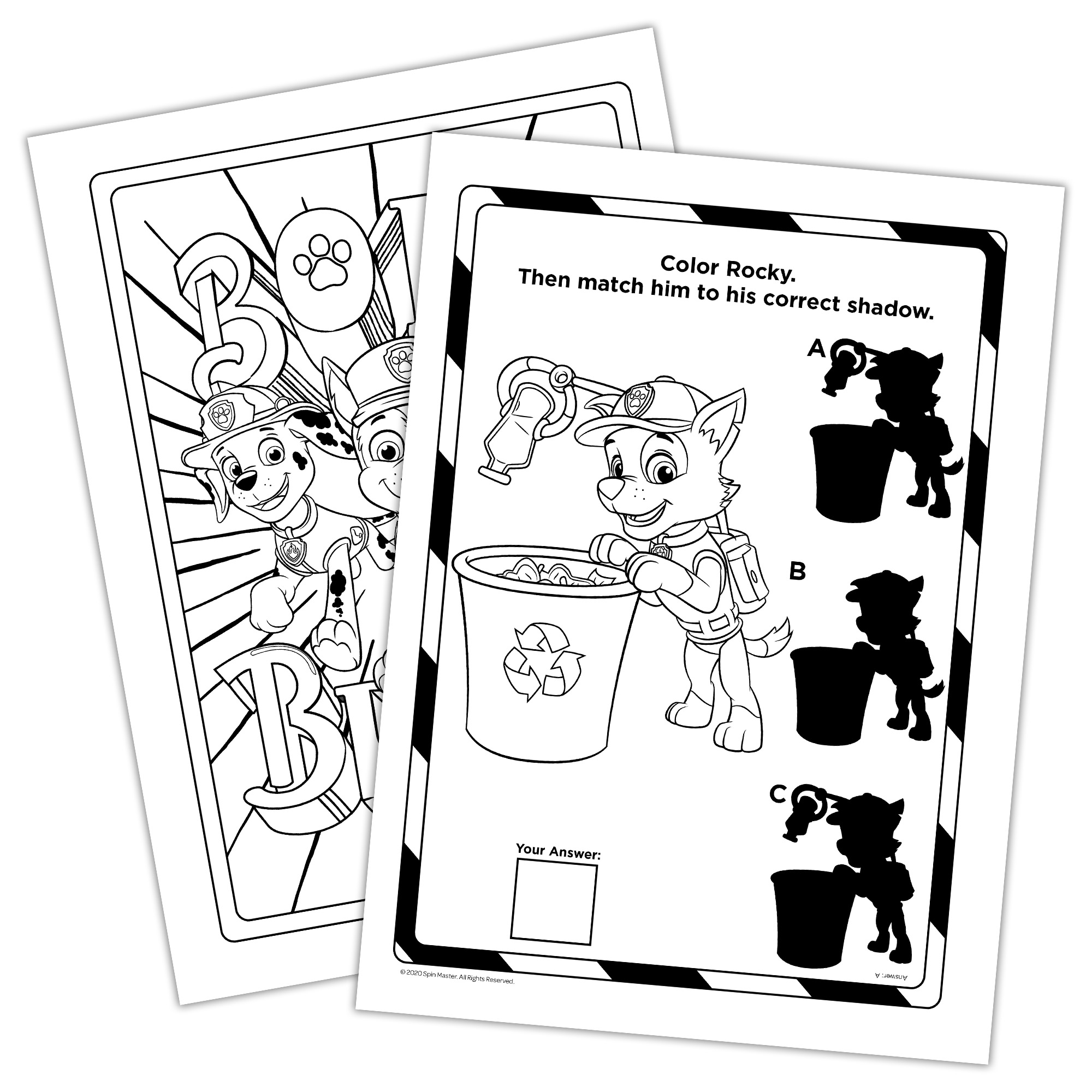 PAW Patrol Jumbo Coloring Book, 80 Pages - image 4 of 9