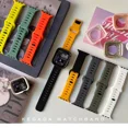 thumbnail image 3 of Correa deportiva para Apple Watch Ultra 2, 49mm, 45mm, 40mm, 44mm, 42mm, 41mm, 44 y 40mm, pulsera de silicona iWatch Series 9 8 7 6 SE 5 4 3, 3 of 5