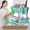 thumbnail image 2 of Kitchen Storage Rack Multifunctional Dish Drain Rack Kitchen Utensil Holder Plastic Dish Drainer, 2 of 8