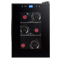 Avanti EWC6C1B 6 Bottle Thermoelectric Wine Cooler - Black