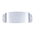 thumbnail image 3 of Chrome Plated Steel Pickup Cover Protector for Jazz Bass Electric Bass Guitar Part Replacement, 3 of 6