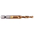 thumbnail image 5 of Juego de 6 Brocas avellanadoras hexagonales combinadas yuxing HSS Titanium M10 doradas, 5 of 5