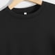 thumbnail image 4 of Disfraz Premium Jersey clásico para mujer, cuello redondo, mezcla de algodón, estampado, traje de calle Ygjytge Negro T XL para Mujer, 4 of 9