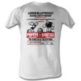 thumbnail image 1 of Popeye Popeye vs. Brutus White Adult T-Shirt, 1 of 2