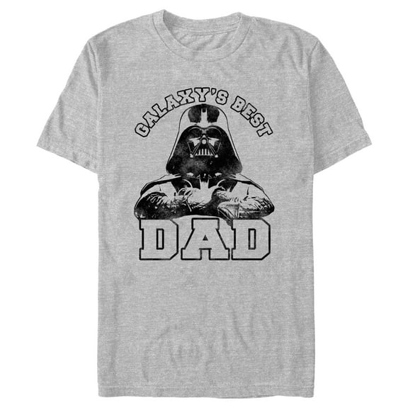 Men's Star Wars Vader Galaxy’s Best Dad Graphic T-Shirt