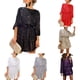 thumbnail image 2 of Vestido mini de media manga con lentejuelas y purpurina para mujer de Ruibeauty, vestido para cóctel o fiesta, 2 of 7