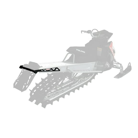 Polaris 2880993-458 Matte Black Extreme 155" 163" Rear Bumper 2016-2020 Pro RMK Assault