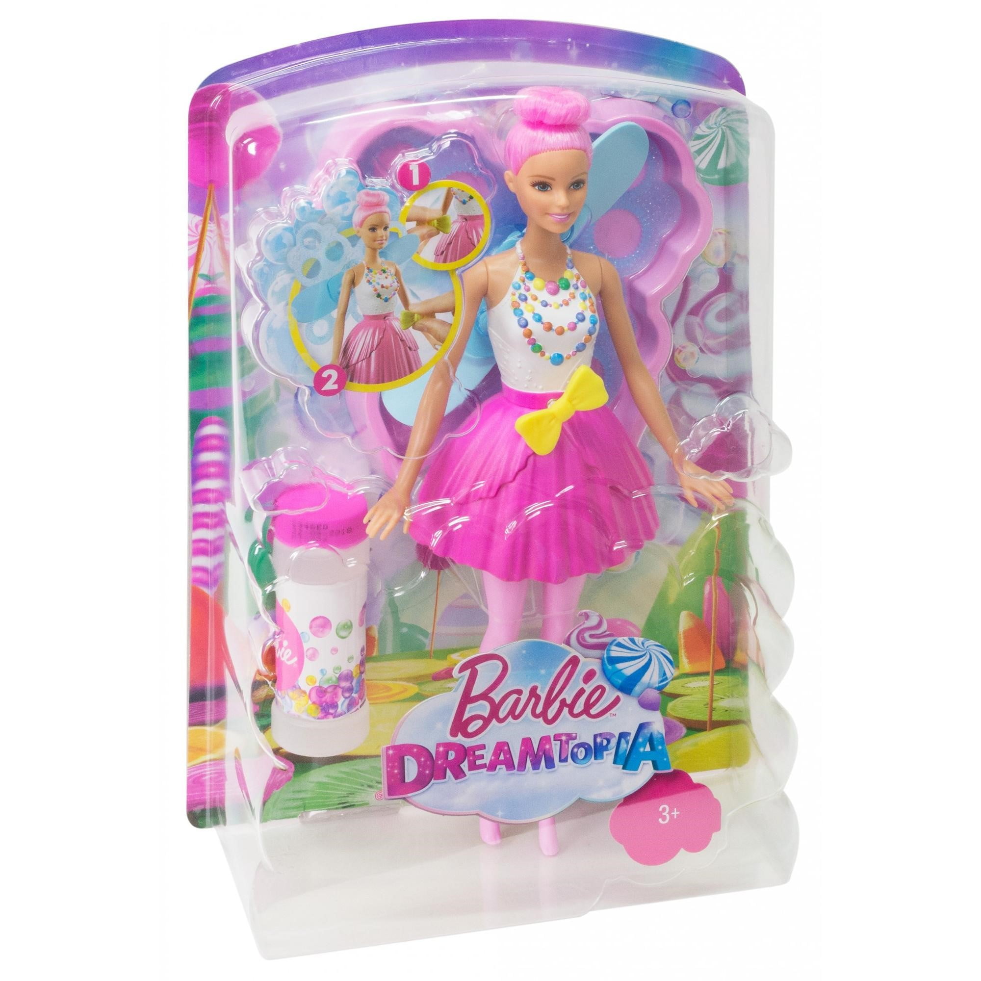 barbie dreamtopia bubbletastic fairy doll