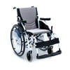 Karman S-115 Ergonomic Ultra Lightweight Manual Wheelchair, Alpine White, 18" Seat Width