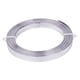 thumbnail image 1 of Alambre plano de aluminio de 33 pies de ancho para joyería y manualidades, alambre de aluminio de 5 mm de grosor para engastes, Plata, 1 of 9