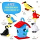 thumbnail image 4 of Peluche Skylety Plush Birds Bird con pajarera, 5 unidades, 4 of 7