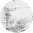 thumbnail image 1 of Ahgly Company Indoor Round Abstract Gray Modern Area Rugs, 8' Round, 1 of 4