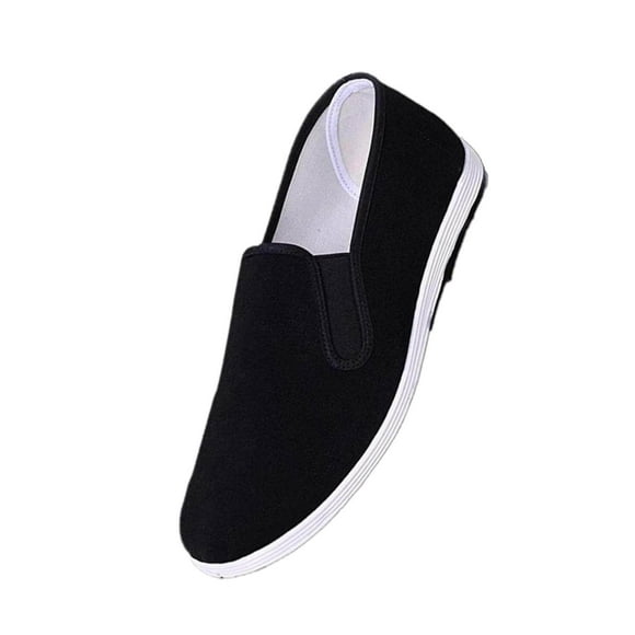 Yingyy Chinese Traditional Kung Fu Martial Arts Foot Gear chinese Martial Tai chi Slipper Shoes Black 43