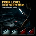 thumbnail image 2 of 2026 Magnetic Rechargeable LED Work Light Bar – Under Hood Mechanic Light with Strong Magnet & Hanging Hook, Cordless Portable Trouble Light for Car Repair, Garage, Shop, Detailing, 2 of 6