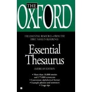 The Oxford Essential Thesaurus, Used [Mass Market Paperback]