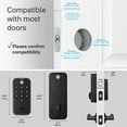 thumbnail image 6 of Yale Code Keypad Deadbolt Black Suede Key-Free Entry, Wi-Fi Not Supported, YED210-NR-Bsp, 6 of 7