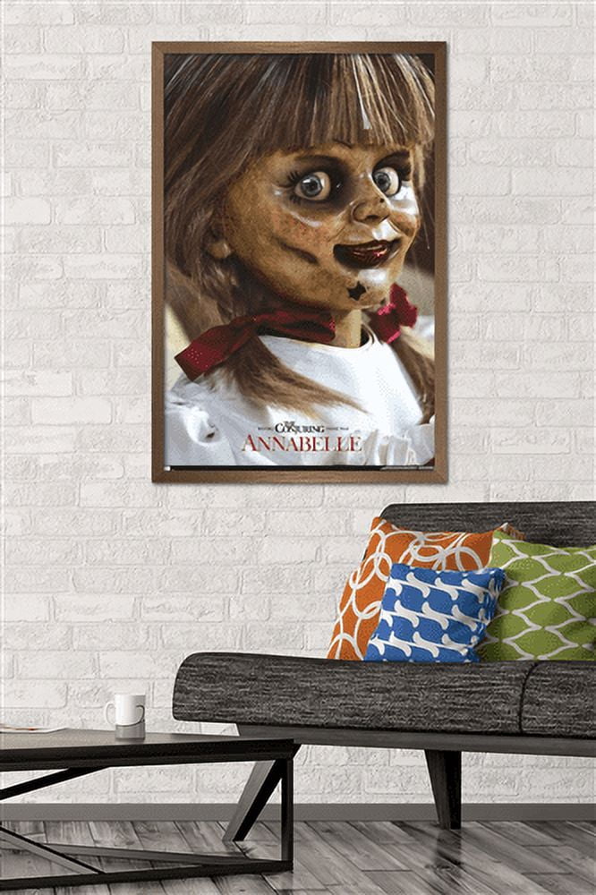 Annabelle - Close Up Wall Poster, 22.375" x 34", Framed
