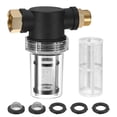 thumbnail image 1 of Uxcell Garden Hose Filter, Sediment Filter Attachment with 40 Mesh Screen for Pressure Washer Pump/Pressure Washer Hose [3 Colors], 1 of 6