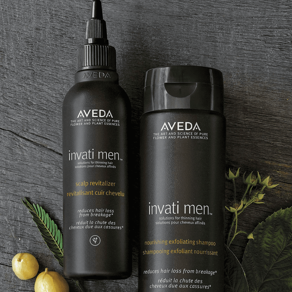 Aveda Invati Men's Nourishing Exfoliating Shampoo for Thinning
