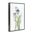 thumbnail image 4 of Stupell Industries Blue Garden Tulips Botanical & Floral Painting Black Framed Art Print Wall Art, 16 x 24, 4 of 10