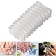 thumbnail image 4 of 500 Uds puntas de uñas postizas Ticfox cobertura completa para manicura transparente, 4 of 12