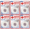 Band-Aid Brand First Aid Hurt-Free Medical Paper Tape, 1 in by 10 yd (Pack of 6)