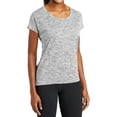 thumbnail image 4 of Mafoose Women's Electric Heather Sporty Tee Silver Electric Medium, 4 of 5