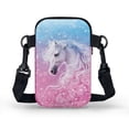thumbnail image 2 of HELLHERO Pastel Horse Travel Crossbody Purse with with Adjustable Strap for Travel Daily Use, 2 of 7