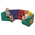 thumbnail image 2 of Children's Factory Primary Kids Seating Modular Set (Set of 5), 2 of 2