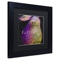 thumbnail image 3 of Trademark Fine Art "Painted Pear II" Canvas Art by Color Bakery Black Matte, Black Frame, 3 of 4