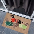thumbnail image 4 of pdqouc Funny Dogs Theme Doormat For Entrance Way Welcome Mat with Slip Back Kitchen Rugs Polyester Throw Blankets for Sublimation Throw Blankets Baseball Throw Blanket, 4 of 7