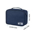 thumbnail image 2 of Electronic Organizer Travel  Cable Organizer Cable Cord Bag Electronics, 2 of 2