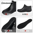 thumbnail image 3 of Comemore Women Winter Rubber Boots PVC Water Shoes Fashion Men Rain Shoe Autumn Warm Kitchen Work Boots Big Size 44 45, 3 of 5