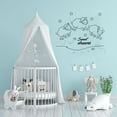 thumbnail image 2 of Sweet Dreams Counting Sheeps Cute Baa Baa White Sheep Cocomelon Vinyl Wall Art Wall Sticker Wall Decal Home Kids Room Study Room Boys Girls Room Wall Décoration Design Décor Size (18x20 inch), 2 of 3