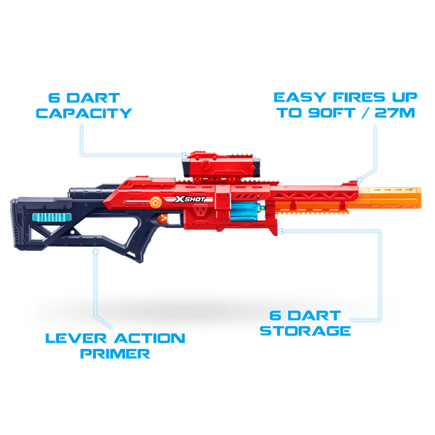 XSHOT Excel Combo Pack Ranger X8, Hawkeye, and 2 Micros by ZURU