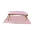 thumbnail image 3 of Nail Hand Pillow and Table Mat Set Nail Art Cushion Mat Set, Desk Soft Nail Hand Rest Holder Hand Cushion for Salon Home Arm Pink, 3 of 10