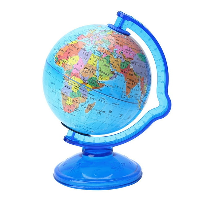 Piggy Bank Globe para niños, plancha, 16,4 x 12,5 cm, diseño anime