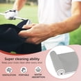 thumbnail image 2 of Toalla de golf Uxcell de microfibra con patrón de waffle con clip de bloqueo - [Gris claro - 23.6 IN] Toalla para palos de golf, 2 of 6