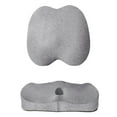thumbnail image 1 of Multifunctional Set For Chair/Car Including Lumbar Coccyx Back And Coccyx Injected With Gel Cloud Support Wiggle Seat Waist Vibrating Seat Vehicle Seat Covers Vehicle Fuzzy Upper Back Support for Car, 1 of 3
