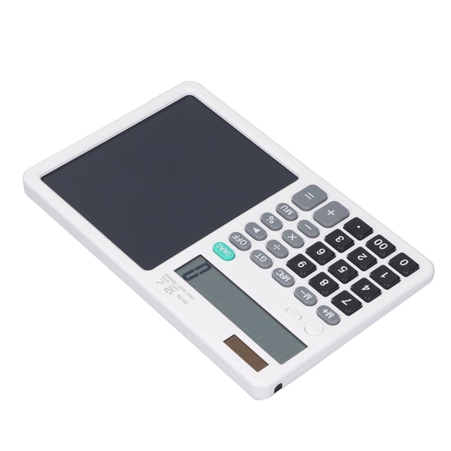 Calculadora Científica, Calculadora De Matemáticas Con Tableta De Escritura De Bloc De Notas Y Lápiz óptico, Calculadora De Escritorio De Bloc De Notas LCD Para Estudiantes De