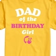 thumbnail image 3 of Barbie - Dad of The Birthday Girl - Men's Short Sleeve Graphic T-Shirt, 3 of 5