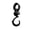 1 pack, variant on Baby Strollers Hook 360 Degree Rotation Infants Cart Hook for Bag Drooling Towel Pram Hanger Mother Essential Product