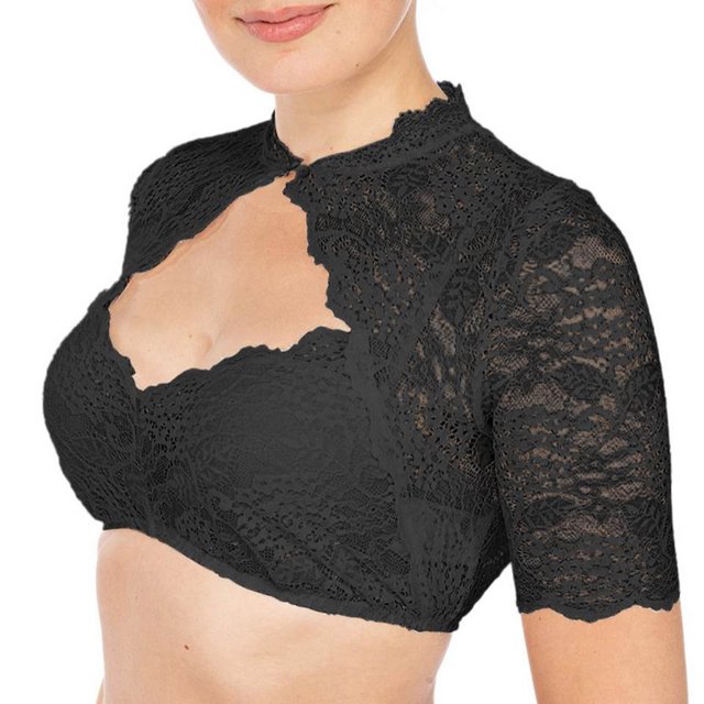 mfyjkho Tops Para Mujer, Blusas Y Camisas De Manga Corta Con Cuello En V Y Encaje Calado Para Mujer Tops De Tallas Grandes Xxl