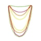 thumbnail image 5 of KAKOWELY 1 juego de disfraz de fiesta con temática de neón, collar de cuentas, gafas, pulsera, falda de tutú, vestido de fiesta de los años 80, accesorios para fiestas., 5 of 5