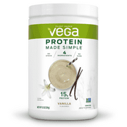 Vega Protein Made Simple, Vanilla, 10 Servings (9.2oz)