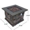 thumbnail image 6 of STONEWALL 32” SQUARE PROPANE FIRE PIT., 6 of 14