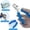 Sky Blue, variant on Single Hole Punch, Small Tiny Shaped Circle Metal Single Handheld Hole Paper Punch Punchers for Home, Office, Classroom, Handheld Circle Small Hole Paper Punch for Crafts, Scrapbooks, Tags, Ticket
